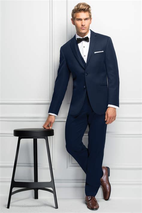 michael kors navy sterling wedding suit|michael kors pinstripe suit.